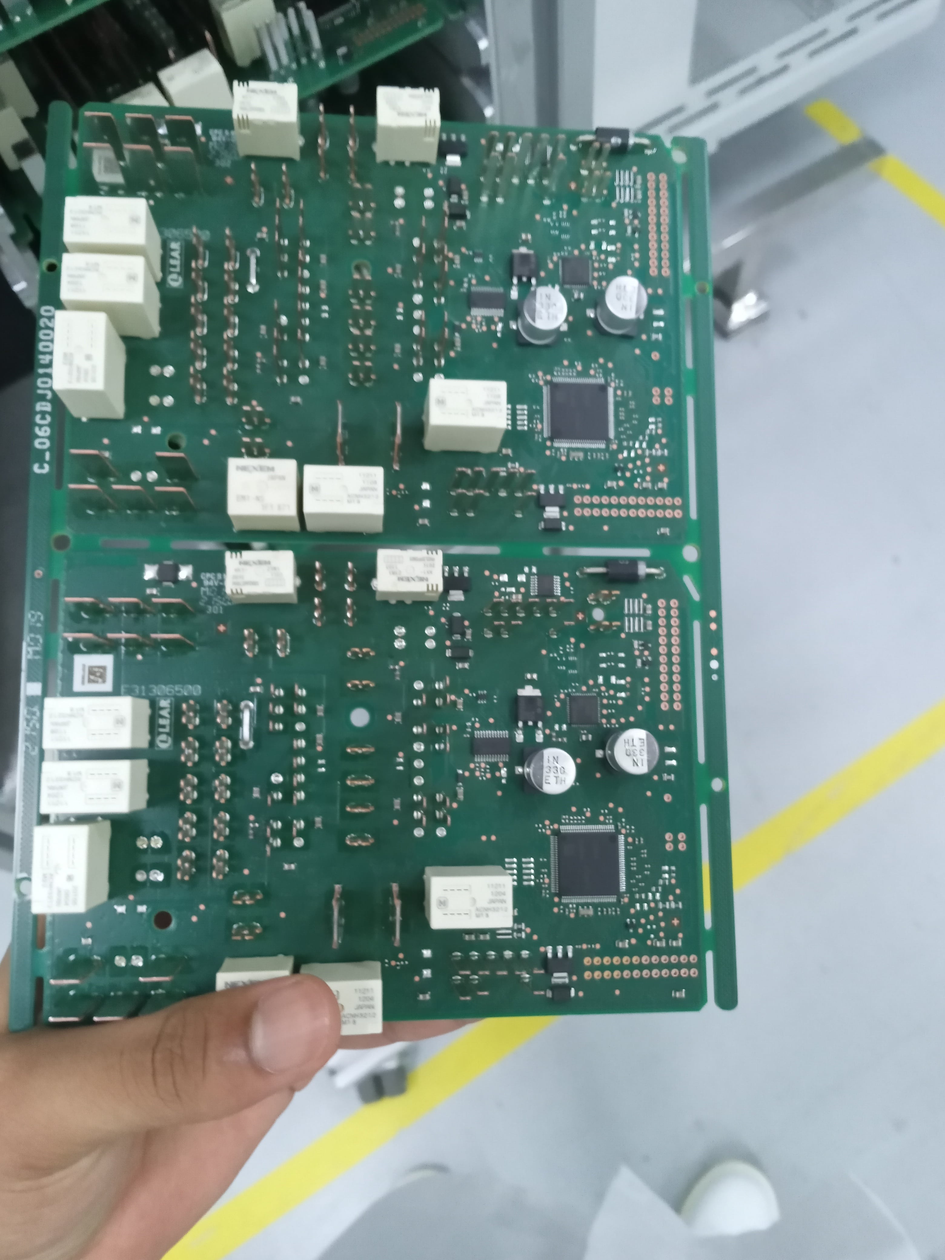 eine Leiterplatte im Endzustand